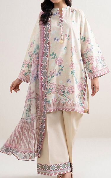 Sapphire Off White Lawn Suit | Pakistani Lawn Dress in USA- Image 1