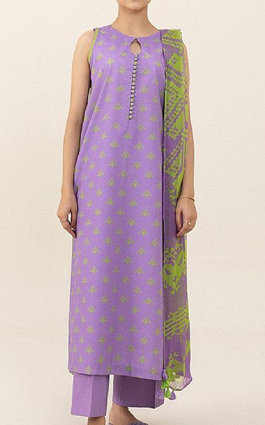 Sapphire Lilac Cambric Suit | Pakistani Winter Dresses- Image 1