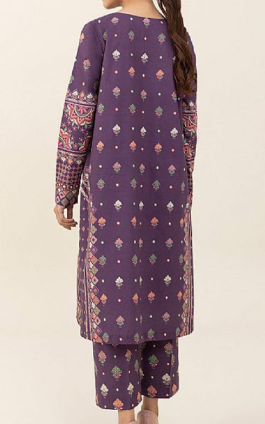 Sapphire Dull Purple Cambric Suit (2 pcs) | Pakistani Winter Dresses- Image 2