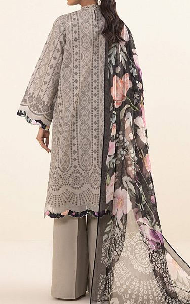 Sapphire Pastel Grey Cambric Suit | Pakistani Winter Dresses- Image 2