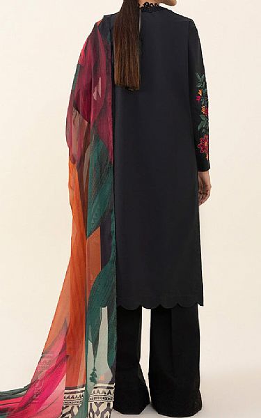 Sapphire Black Cambric Suit (2 pcs) | Pakistani Winter Dresses- Image 2
