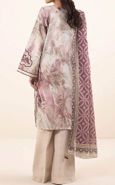 Sapphire Ivory/Wine Cambric Suit (2 pcs) | Pakistani Winter Dresses- Image 2