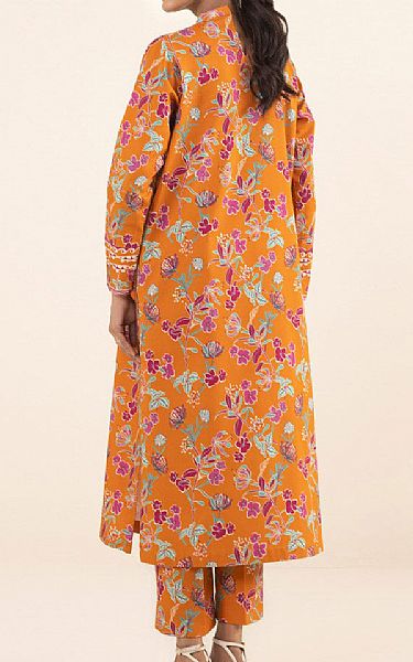 Sapphire Orange Cotton Suit (2 pcs) | Pakistani Winter Dresses- Image 2