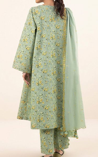 Sapphire Laurel Green Cambric Suit | Pakistani Winter Dresses