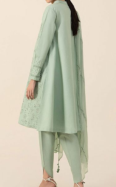 Sapphire Clay Ash Cambric Suit | Pakistani Winter Dresses- Image 2