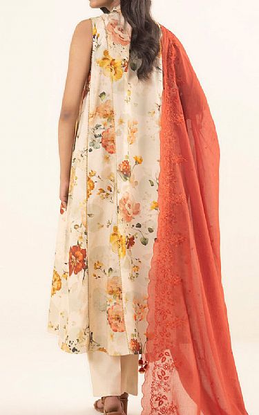 Sapphire Almond Cambric Suit (2 pcs) | Pakistani Winter Dresses- Image 2