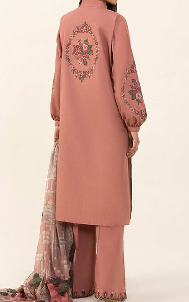 Sapphire Brownish Pink Cambric Suit | Pakistani Winter Dresses- Image 2