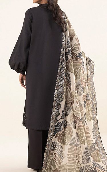 Sapphire Black Cambric Suit | Pakistani Winter Dresses- Image 2