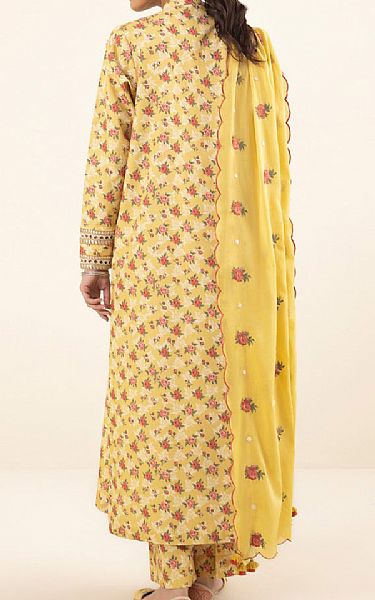 Sapphire Daisy Yellow Cambric Suit | Pakistani Winter Dresses- Image 2