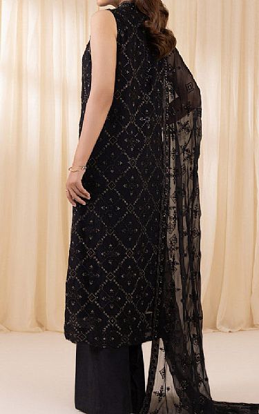 Sapphire Black Chiffon Suit | Pakistani Embroidered Chiffon Dresses USA- Image 2