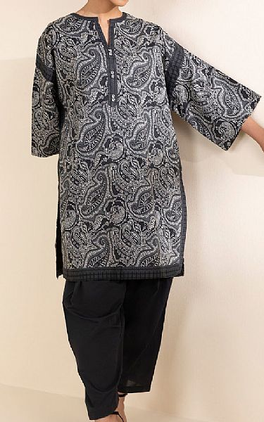 Sapphire Black Lawn Suit (2 pcs) | Pakistani Lawn Dress in USA- Image 1