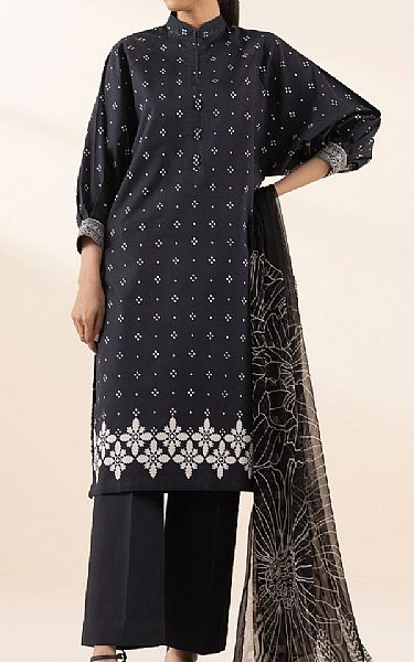 Sapphire Black Lawn Suit | Pakistani Lawn Dress in USA- Image 1