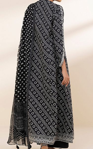 Sapphire Black/Off White Cotton Suit (2 pcs) | Pakistani Lawn Dress in USA- Image 2