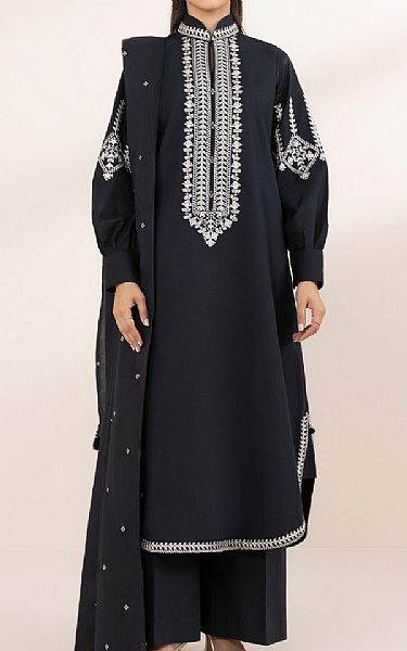 Sapphire Black Lawn Suit | Pakistani Lawn Dress in USA- Image 1