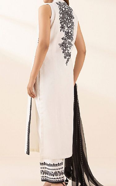 Sapphire Off White Cotton Suit | Pakistani Lawn Dress in USA- Image 2