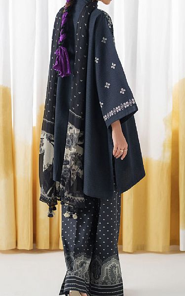 Sapphire Black Dobby Suit | Pakistani Lawn Dress in USA- Image 2