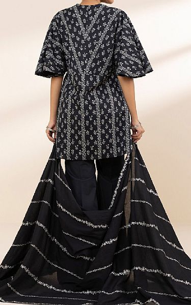 Sapphire Black/Off White Lawn Suit | Pakistani Lawn Dress in USA- Image 2