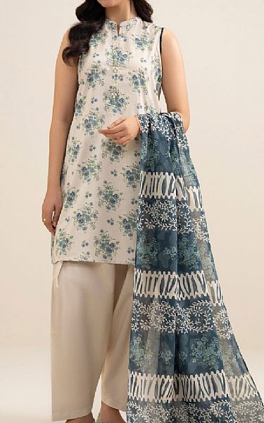 Sapphire Off White Lawn Suit | Pakistani Lawn Dress in USA- Image 1