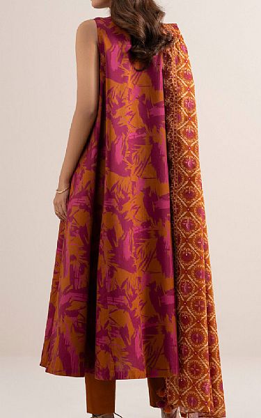 Sapphire Rust/Raspberry Lawn Suit | Pakistani Lawn Dress in USA- Image 2