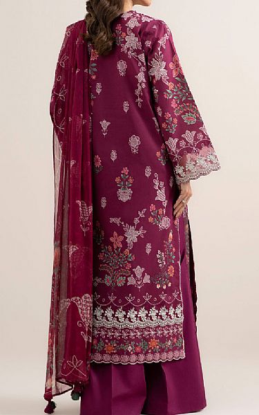 Sapphire Dark Raspberry Lawn Suit | Pakistani Lawn Dress in USA- Image 2