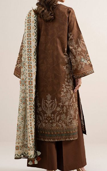 Sapphire Brown Lawn Suit | Pakistani Lawn Dress in USA- Image 2