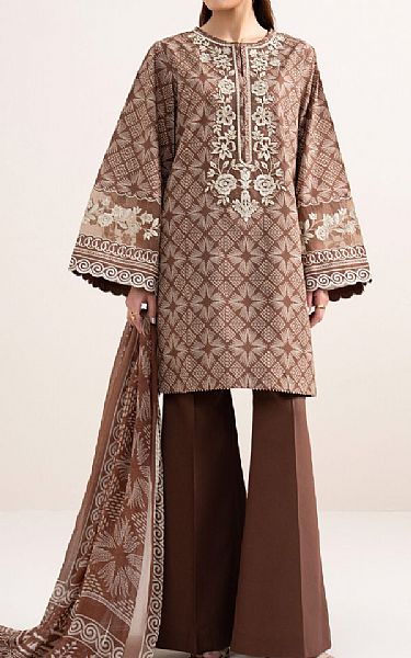 Sapphire Brownish Lawn Suit | Pakistani Lawn Dress in USA- Image 1