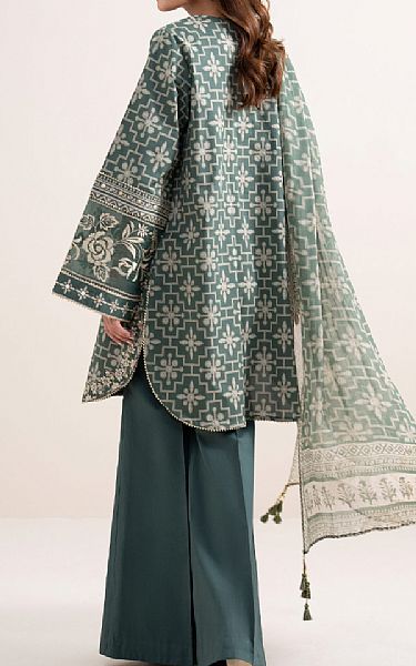 Sapphire Viridian Green/Off White Lawn Suit | Pakistani Lawn Dress in USA- Image 2