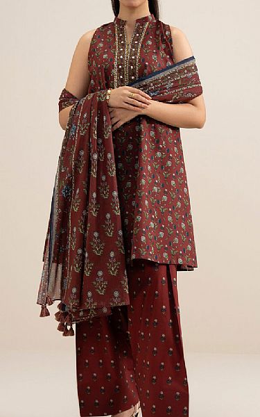 Sapphire Wine Lawn Suit | Pakistani Lawn Dress in USA- Image 1