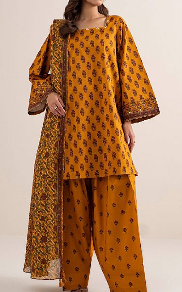 Sapphire Orange Lawn Suit | Pakistani Lawn Dress in USA- Image 1