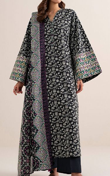Sapphire Black/Off White Lawn Suit | Pakistani Lawn Dress in USA- Image 1