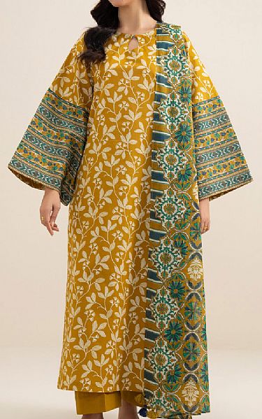 Sapphire Mustard Lawn Suit | Pakistani Lawn Dress in USA- Image 1