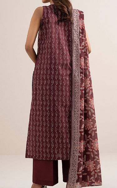 Sapphire Wine Lawn Suit | Pakistani Lawn Dress in USA- Image 2