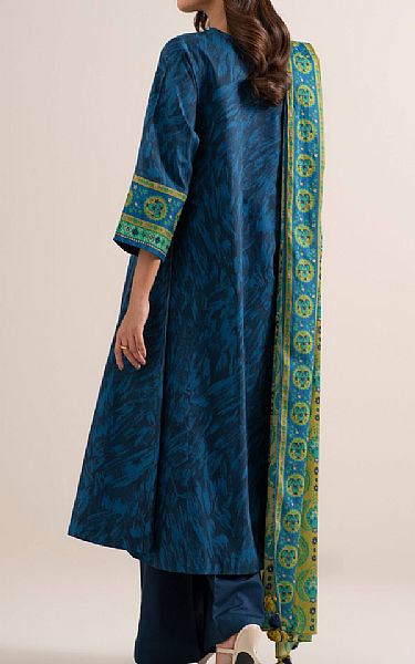 Sapphire Blue Lawn Suit | Pakistani Lawn Dress in USA- Image 2