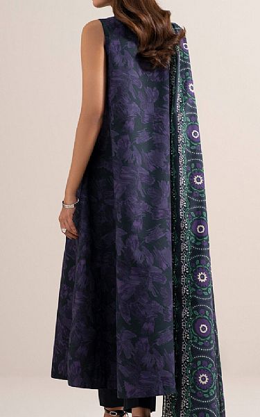 Sapphire Black/Violet Lawn Suit | Pakistani Lawn Dress in USA- Image 2