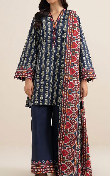 Sapphire Navy Blue Lawn Suit | Pakistani Lawn Dress in USA- Image 1