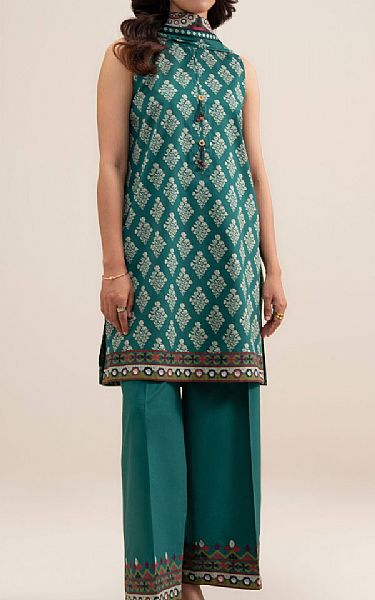 Sapphire Teal Lawn Suit | Pakistani Lawn Dress in USA- Image 1