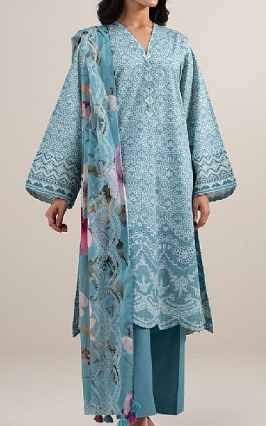 Sapphire Hippie Blue/Off White Lawn Suit | Pakistani Lawn Dress in USA- Image 1