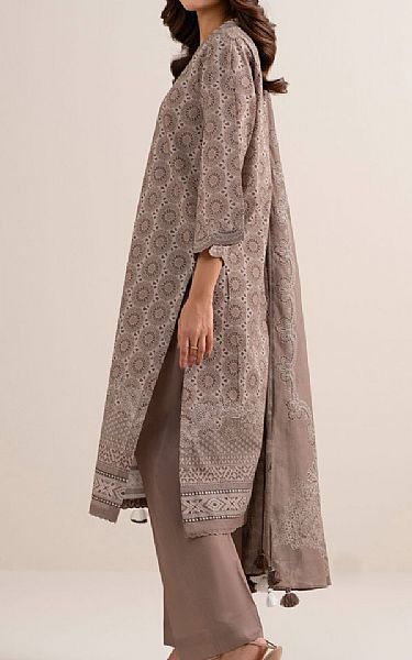 Sapphire Warm Grey Lawn Suit | Pakistani Lawn Dress in USA- Image 2