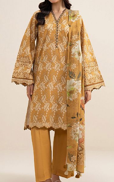 Sapphire Pastel Orange Lawn Suit | Pakistani Lawn Dress in USA- Image 1