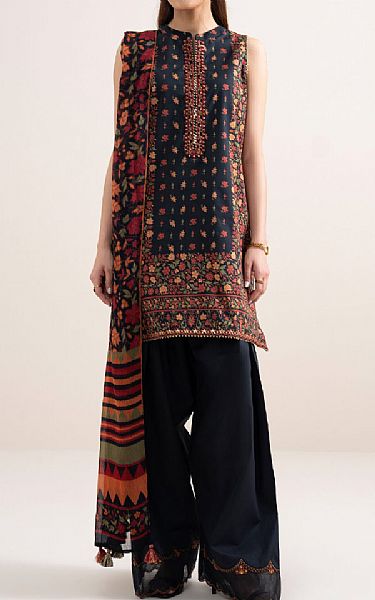Sapphire Black Lawn Suit | Pakistani Lawn Dress in USA- Image 1
