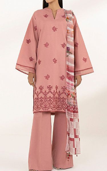 Sapphire Pink Lawn Suit (2 pcs) | Pakistani Lawn Suits- Image 1