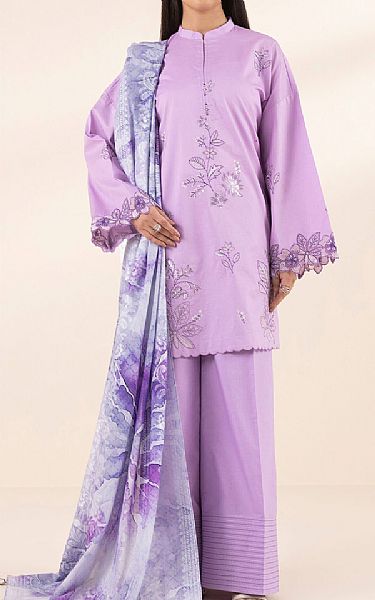 Sapphire Light Purple Lawn Suit | Pakistani Lawn Dress in USA- Image 1