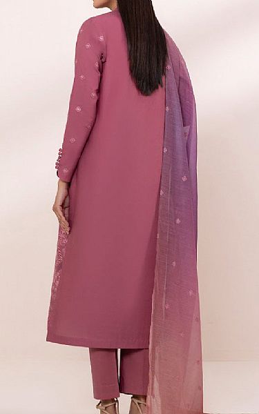 Sapphire Dusky Rose Lawn Suit | Pakistani Lawn Suits- Image 2