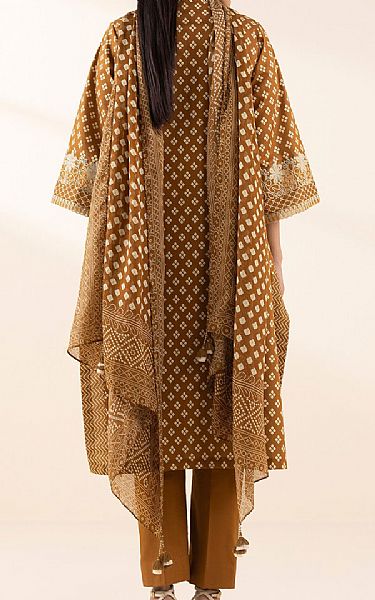 Sapphire Brown Lawn Suit | Pakistani Lawn Dress in USA- Image 2