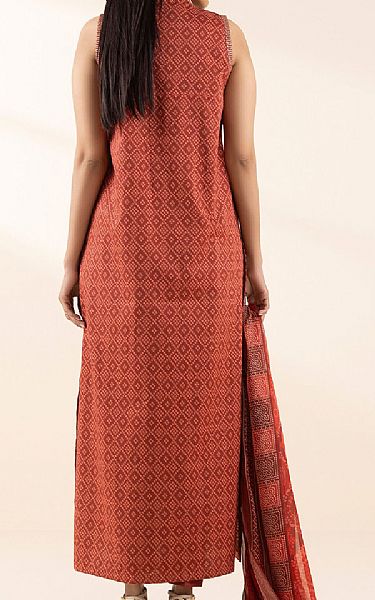 Sapphire Pale Carmine Dobby Suit | Pakistani Lawn Dress in USA- Image 2