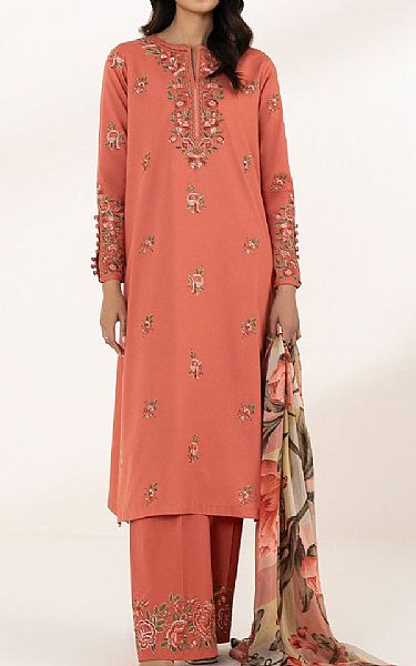 Sapphire Coral Lawn Suit | Pakistani Lawn Suits- Image 1