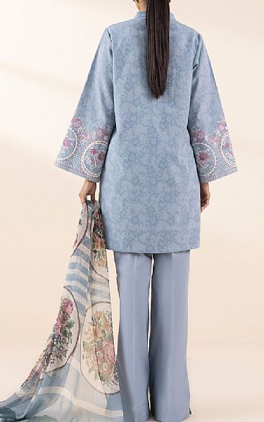 Sapphire Cloudy Blue Cotton Suit | Pakistani Lawn Dress in USA- Image 2