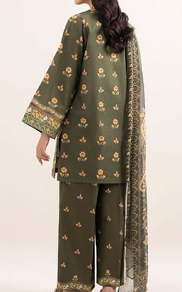 Sapphire Olive Lawn Suit | Pakistani Lawn Dress in USA- Image 2