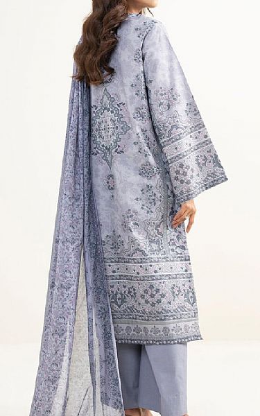 Sapphire Periwinkle Grey Lawn Suit | Pakistani Lawn Dress in USA- Image 2