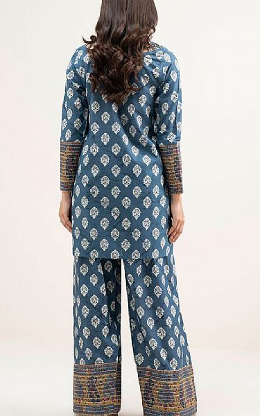 Sapphire Dusty Blue Lawn Suit (2 pcs) | Pakistani Lawn Dress in USA- Image 2